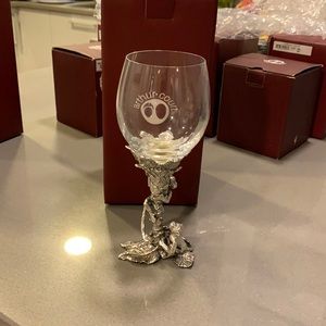 Arthur Court MONKEY PALM WINE glass